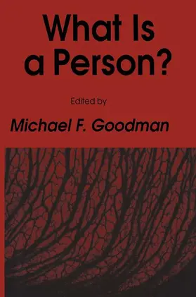 Goodman |  What Is a Person? | Buch |  Sack Fachmedien