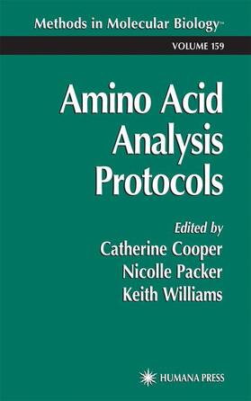 Cooper | Amino Acid Analysis Protocols | Buch | 978-0-89603-656-7 | sack.de