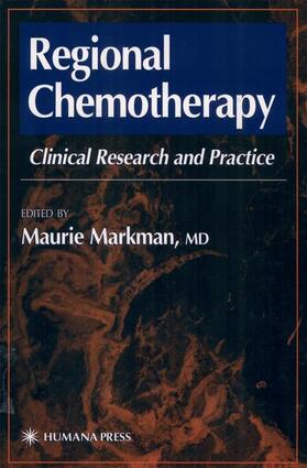 Markman |  Regional Chemotherapy | Buch |  Sack Fachmedien