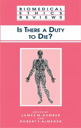 Almeder / Humber |  Is There a Duty to die? | Buch |  Sack Fachmedien