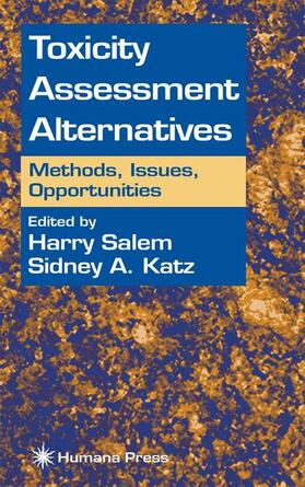 Katz / Salem |  Toxicity Assessment Alternatives | Buch |  Sack Fachmedien