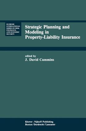 Cummins |  Strategic Planning and Modeling in Property-Liability Insurance | Buch |  Sack Fachmedien
