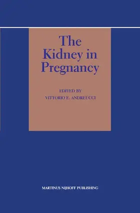 Andreucci |  The Kidney in Pregnancy | Buch |  Sack Fachmedien