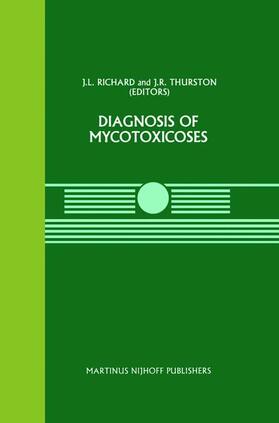 Thurston / Richard |  Diagnosis of Mycotoxicoses | Buch |  Sack Fachmedien