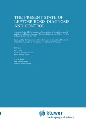 Little / Ellis |  The Present State of Leptospirosis Diagnosis and Control | Buch |  Sack Fachmedien