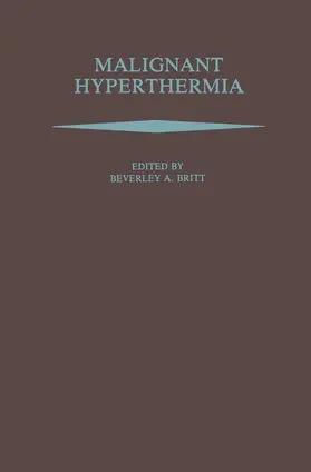 Britt |  Malignant Hyperthermia | Buch |  Sack Fachmedien