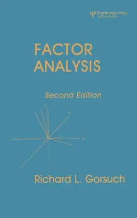 Gorsuch |  Factor Analysis | Buch |  Sack Fachmedien