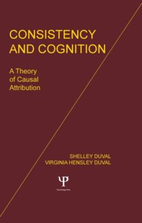 Duval / Mayer |  Consistency and Cognition | Buch |  Sack Fachmedien