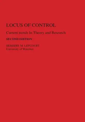 Lefcourt |  Locus of Control | Buch |  Sack Fachmedien