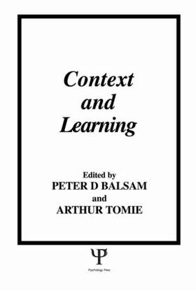 Balsam / Tomie |  Context and Learning | Buch |  Sack Fachmedien