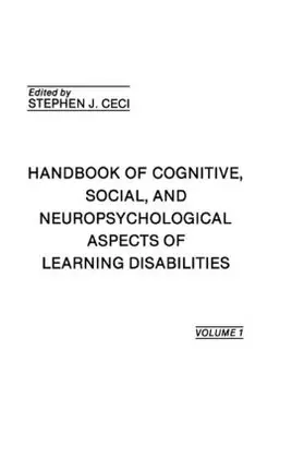 Ceci |  Handbook of Cognitive, Social, and Neuropsychological Aspects of Learning Disabilities | Buch |  Sack Fachmedien