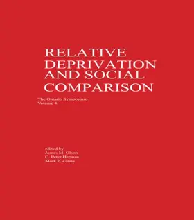 Olson / Herman / Zanna |  Relative Deprivation and Social Comparison | Buch |  Sack Fachmedien