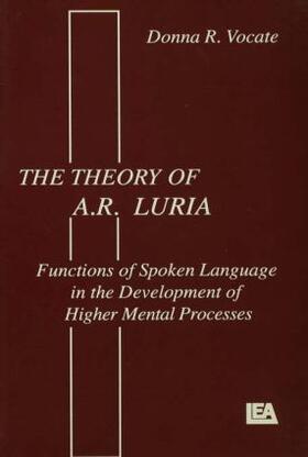 Vocate |  The theory of A.r. Luria | Buch |  Sack Fachmedien