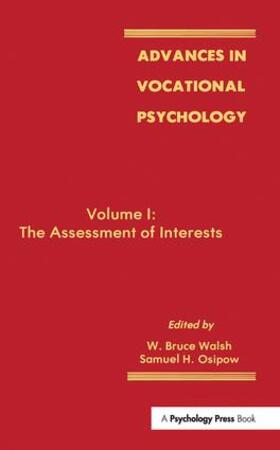 Osipow / Walsh |  Advances in Vocational Psychology | Buch |  Sack Fachmedien