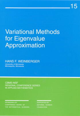 Weinberger |  Variational Methods for Eigenvalue Approximation | Buch |  Sack Fachmedien