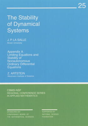 LaSalle |  The Stability of Dynamical Systems | Buch |  Sack Fachmedien