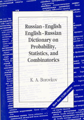 Borovkov |  Russian-English English-Russian Dictionary on Probability, Statistics and Combinatorics | Buch |  Sack Fachmedien