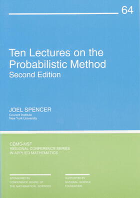 Spencer |  Ten Lectures on the Probabilistic Method | Buch |  Sack Fachmedien
