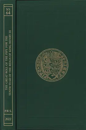 Boatwright / Gallagher |  The Great Roll of the Pipe for the Tenth Year of the Reign of King Henry III Michaelmas 1226 | Buch |  Sack Fachmedien