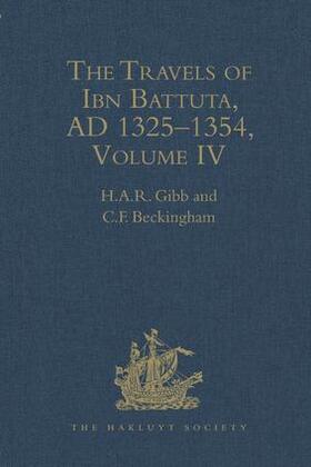 Gibb / Beckingham |  The Travels of Ibn Battuta, AD 1325-1354 | Buch |  Sack Fachmedien