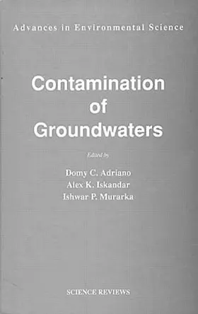 Adriano |  Contamination of Groundwaters | Buch |  Sack Fachmedien