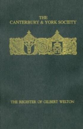 Storey |  The Register of Gilbert Welton | Buch |  Sack Fachmedien