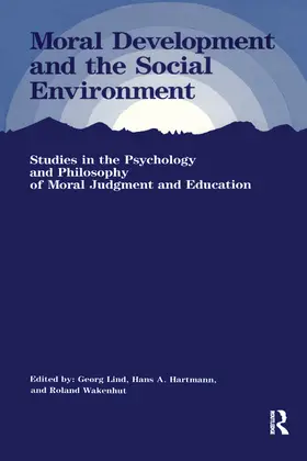 Lind |  Moral Development and the Social Environment | Buch |  Sack Fachmedien