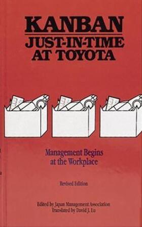  Kanban Just-in Time at Toyota | Buch |  Sack Fachmedien