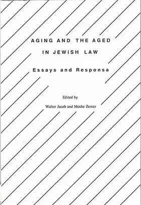 Jacob / Zemer |  Aging and the Aged in Jewish Law | Buch |  Sack Fachmedien