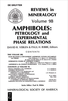 Ribbe / Veblen |  Amphiboles | Buch |  Sack Fachmedien