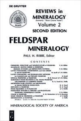 Ribbe |  Feldspar Mineralogy | Buch |  Sack Fachmedien