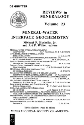 White / Hochella |  Mineral-Water Interface Geochemistry | Buch |  Sack Fachmedien