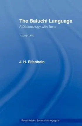 Elfenbein |  The Baluchi Language | Buch |  Sack Fachmedien