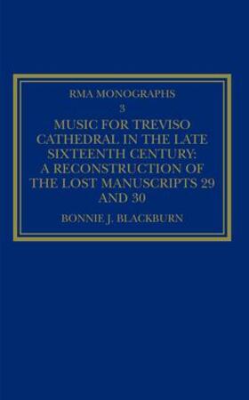 Blackburn |  Music for Treviso Cathedral in the Late Sixteenth Century | Buch |  Sack Fachmedien