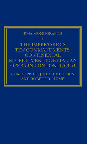 Price / Milhous |  The Impresario's Ten Commandments | Buch |  Sack Fachmedien