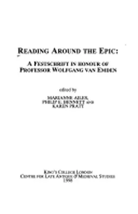 Ailes / Bennett / Pratt |  Reading Around the Epic | Buch |  Sack Fachmedien