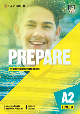 Kosta / Williams |  Prepare Level 3 Student's Book with eBook | Buch |  Sack Fachmedien