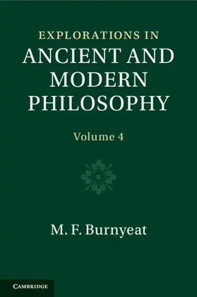 Burnyeat |  Explorations in Ancient and Modern Philosophy | Buch |  Sack Fachmedien