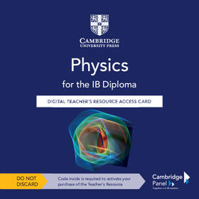 Smyth / Santosa | Physics for the IB Diploma Digital Teacher's Resource Access Card | Sonstiges | 978-1-009-07312-7 | sack.de