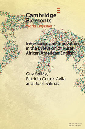 Bailey / Cukor-Avila / Salinas |  Inheritance and Innovation in the Evolution of Rural African American English | Buch |  Sack Fachmedien