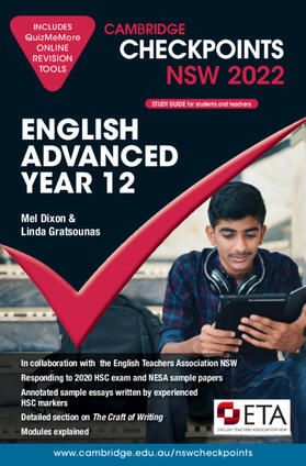 Dixon / Gratsounas |  Cambridge Checkpoints NSW English Advanced Year 12 2022 | Buch |  Sack Fachmedien