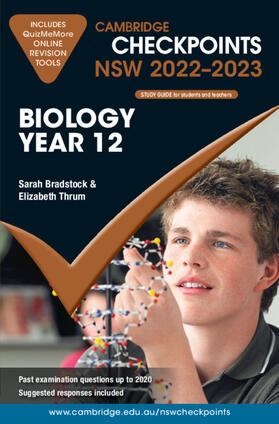 Bradstock / Thrum |  Cambridge Checkpoints NSW Biology Year 12 2022–2023 | Buch |  Sack Fachmedien