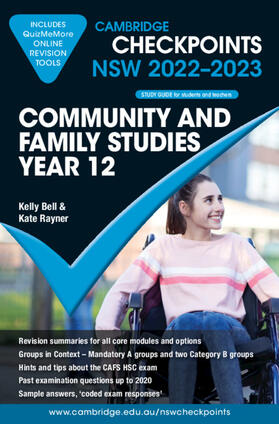Bell / Rayner |  Cambridge Checkpoints NSW Community and Family Studies Year 12 2022–2023 | Buch |  Sack Fachmedien