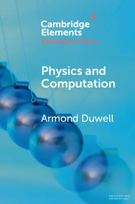 Duwell |  Physics and Computation | Buch |  Sack Fachmedien