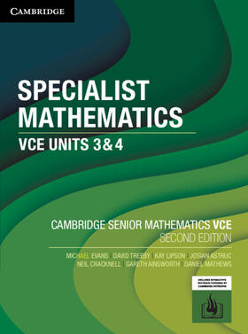 Evans / Treeby / Lipson | Specialist Mathematics VCE Units 3&4 | Medienkombination | 978-1-009-11057-0 | sack.de