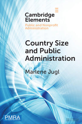 Jugl |  Country Size and Public Administration | Buch |  Sack Fachmedien