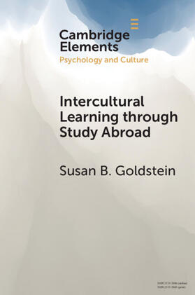 Goldstein |  Intercultural Learning Through Study Abroad | Buch |  Sack Fachmedien