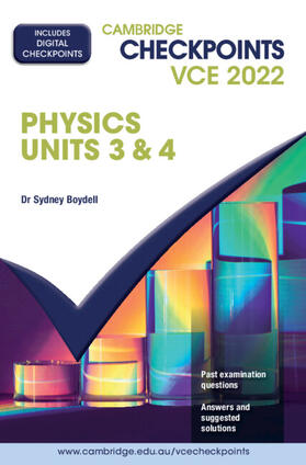 Boydell |  Cambridge Checkpoints VCE Physics Units 3&4 2022 | Buch |  Sack Fachmedien