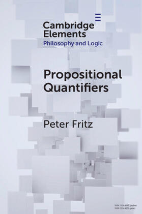 Fritz |  Propositional Quantifiers | Buch |  Sack Fachmedien