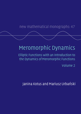 Kotus / Urbanski |  Meromorphic Dynamics: Volume 2 | Buch |  Sack Fachmedien